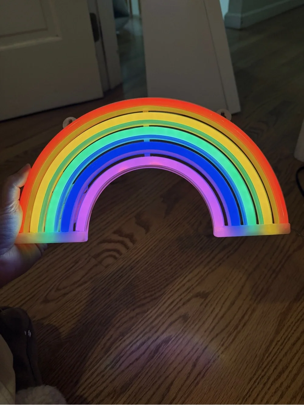 Colorful Rainbow LED Night Light for Kids - Multicolor